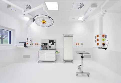Realisierung von Operationsräumen inkl. Technik und Nebenräumen in Stahl-Modulbauweise