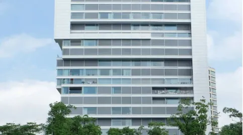 Referenz Wohnhochhaus in Shanghai, China