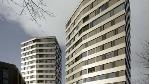 Referenz Wohnhochhaus One-One in Cham