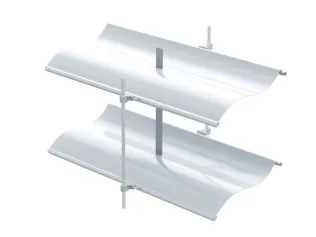 AR 92 S ECN - Mittels des ECN®-Systems stapeln die Lamelllen des S-Lamellen Raffstore zu einem Paket zusammen.