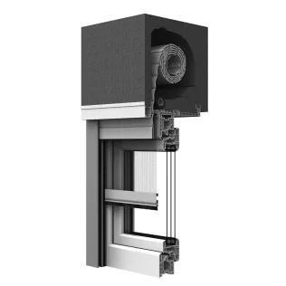 THERMplus Aufsatzelement TOP FOAM für Rollläden mit Revision von unten max. Breite: 3700 mm max. Höhe: 4000 mm max. Fläche: 8 m2