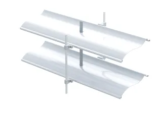 AR 63 S ECN - Die Original S-Lamelle mit 63 mm Breite - für schmale Wandaufbauten oder nachträglichen Einbau