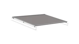 SOLANYA Aufglasmarkise max. Breite: 4500mm max. Ausfall: 4500 mm; 20 m²