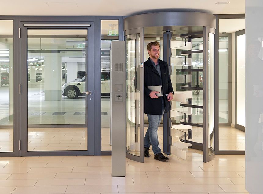 Sicherheitskarusselltür Geryon SRD-S01