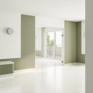 Glastürbeschlag Pendeltür TENSOR