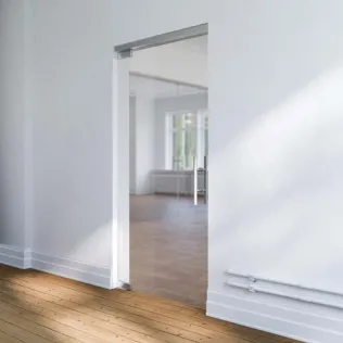 Glastürbeschlag Pendeltür RP