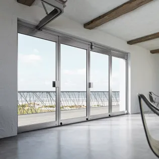 Glasschiebewand HSW-R