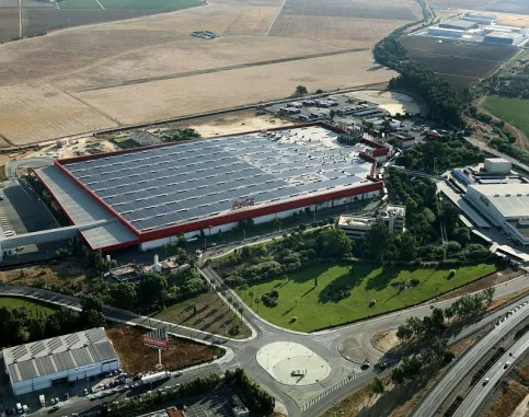 Coca-Cola, Sevilla, Spanien I RubberGard EPDM +ISOGARD HD