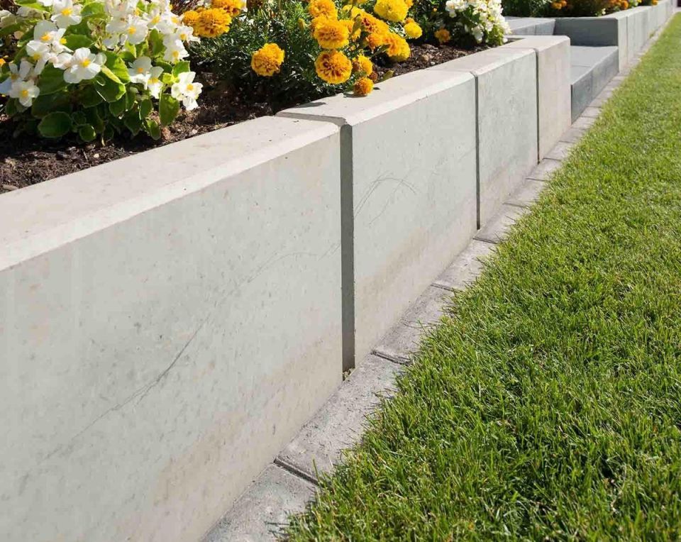 Mauerscheibe 205/115/100 12 cm Wandstärke Sichtbeton