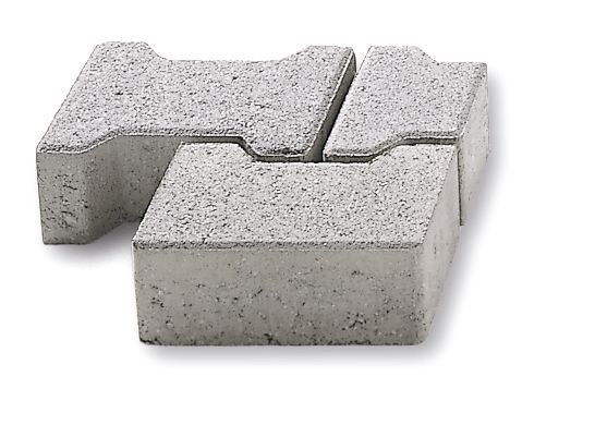 Doppel-T 10 cm anthrazit verlegegerecht