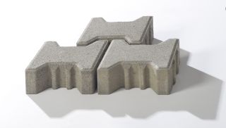 Doppel-T Aqua 8 cm grau verlegegerecht