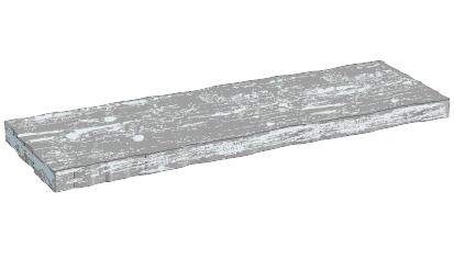 LogPlank 92,4/25,1/3,5 hellbraun