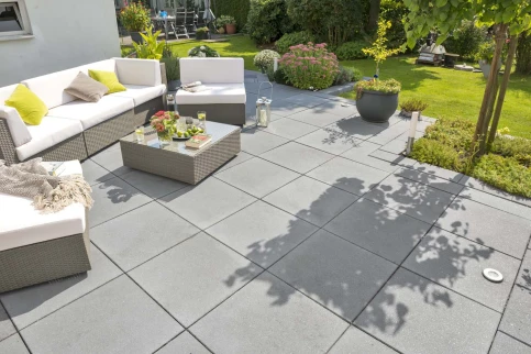 Vanity®-Platten in hellgrau