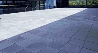 Gehwegplatte 50/25/5 grau Fase 2x2mm großes Paket