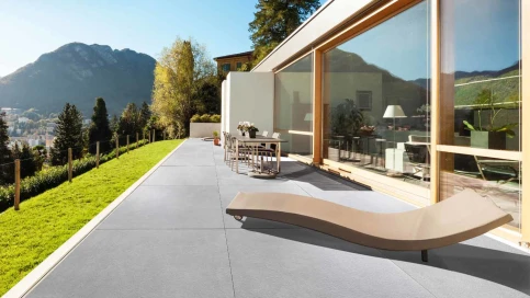 Phero® zementgrau Keramik Terrassenplatten