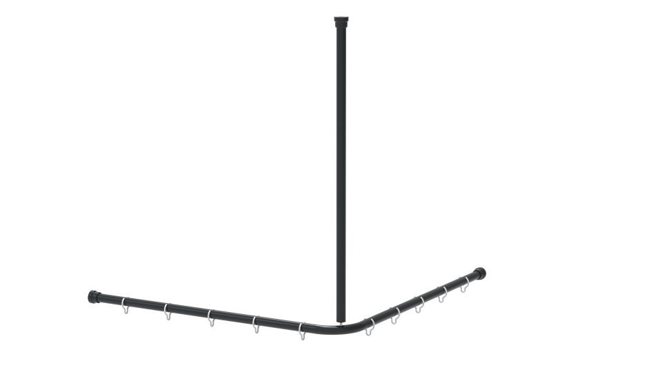 DUSCHVORHANGSTANGE DVS-L-B