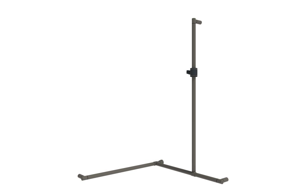 DUSCHHANDLAUF DBE-R-1205x985x790 SGRAU