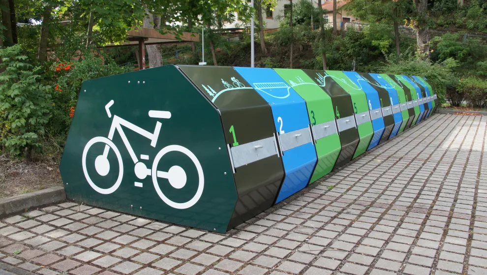 Kundenbeispiel der Pedalo Radbox in Neuhaus an der Pegnitz