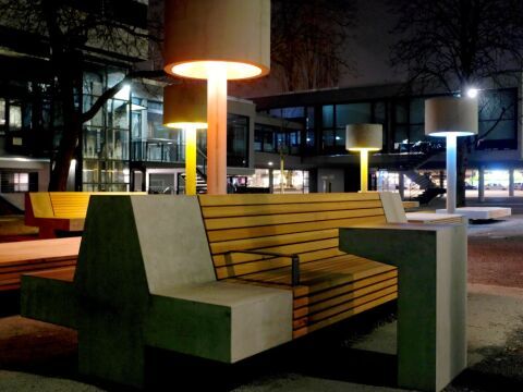 Betonmöbel Urbano: Moderne Ästhetik und Robustheit!