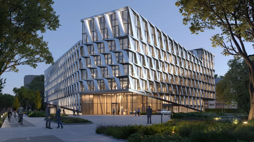 Im aufstrebenden Business-Stadtteil Golzheim entsteht derzeit in Düsseldorf mit dem ONE PLAZA ein neues, siebengeschossiges Büro- und Geschäftshaus mit zweigeschossiger Tiefgarage. Das Projekt kombiniert Business und Lifestyle und schafft so die perfekte Umgebung für modernes und innovatives Arbeiten.