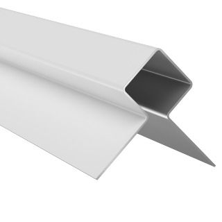 Hardie TM Panel MetalTrim TM Außenecke 10 mm Schneeweiß 5 St.