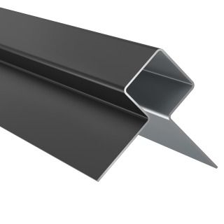 Hardie TM Panel MetalTrim TM Außenecke 10 mm Schwarz 5 St.