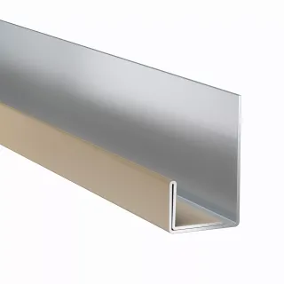 Hardie TM Plank Abschluss- und Inneneckprofil Khakibraun 5 St.