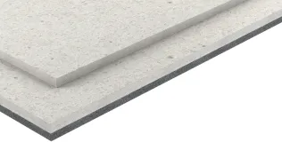 fermacell® Gipsfaser Estrichelement mit Filzfaserdämmplatte