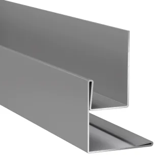 Hardie TM Plank Fensterlaibungs- und Außeneckprofil Schiefergrau 5 St.