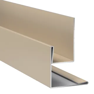 Hardie TM Plank Fensterlaibungs- und Außeneckprofil Khakibraun 5 St.