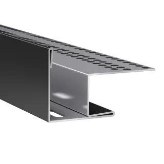 Hardie TM Plank Fenstersturzprofil Schwarz 5 St.
