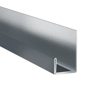 Hardie TM Plank Abschluss- und Inneneckprofil Anthrazitgrau 5 St.