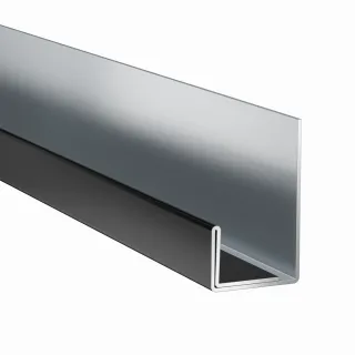 Hardie TM Plank Abschluss- und Inneneckprofil Schwarz 5 St.