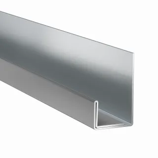 Hardie TM Plank Abschluss- und Inneneckprofil Schiefergrau 5 St.