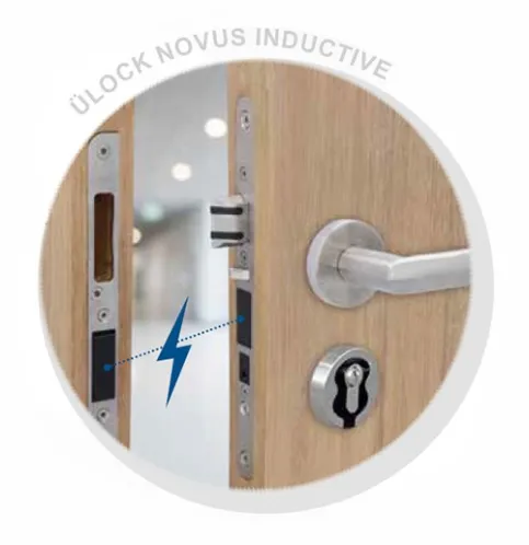 Ü-Lock Novus Inductive: Induktiv geladenes Elektronikschloss mit Zutrittskontrolle