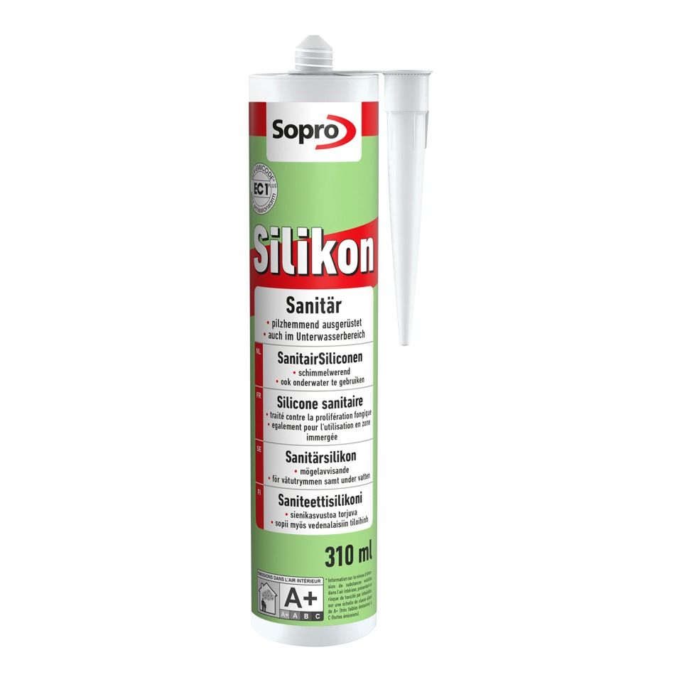 Sopro Silikondichtstoff Sanitär-Silikon