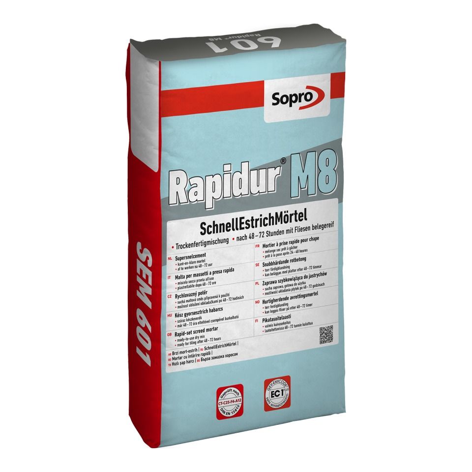Sopro Schnellestrichmörtel Rapidur® M8