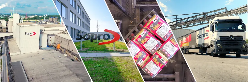 Die Marke Sopro steht für innovative Produkte und Produktsysteme