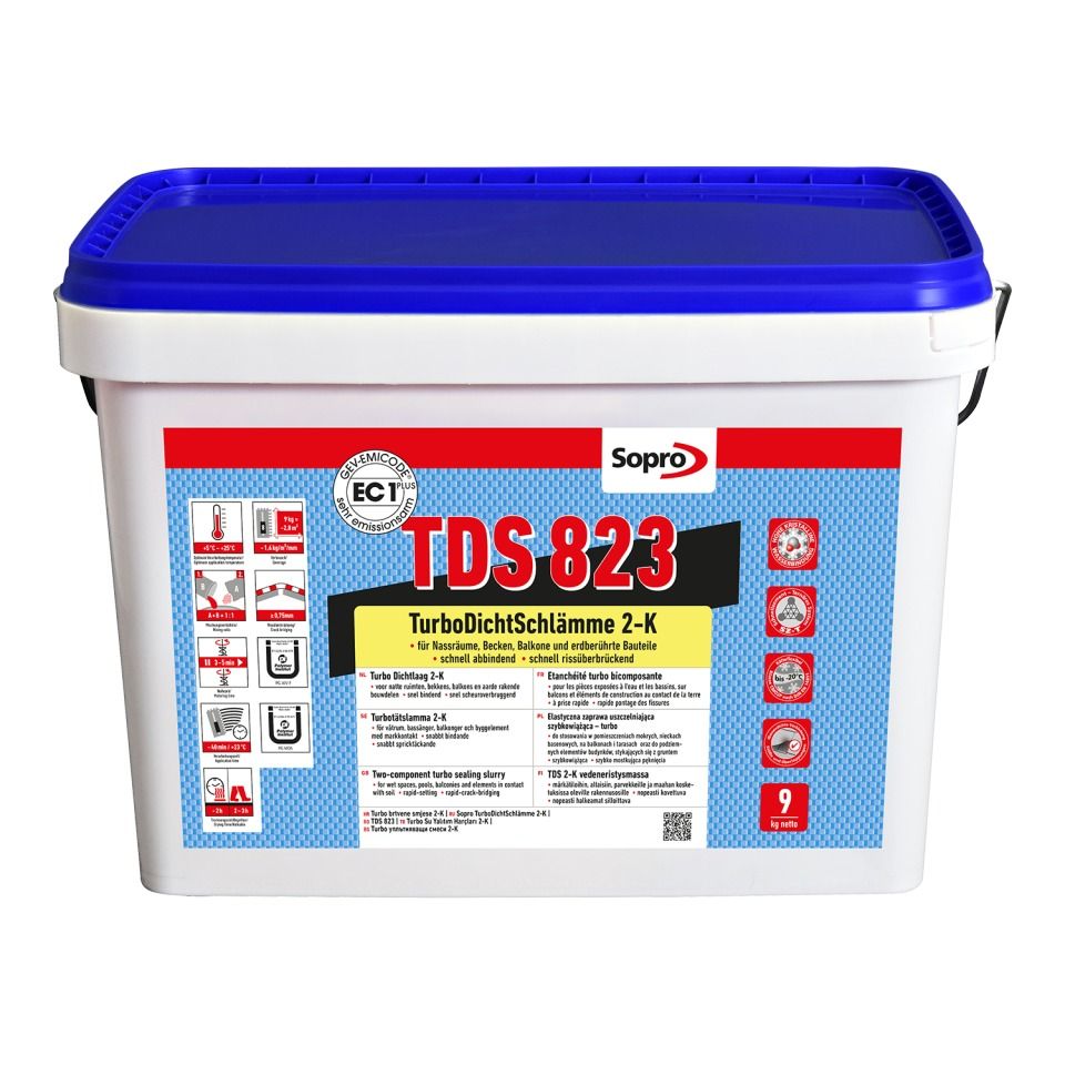 Sopro Turbo-Dichtschlämme 2-K Sopro Turbo-Dichtschlämme 2-K