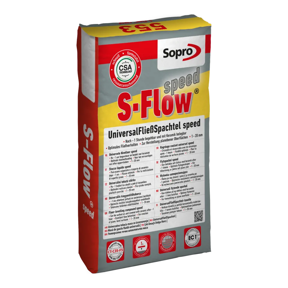 Sopro Universalfließspachtel speed S-Flow speed