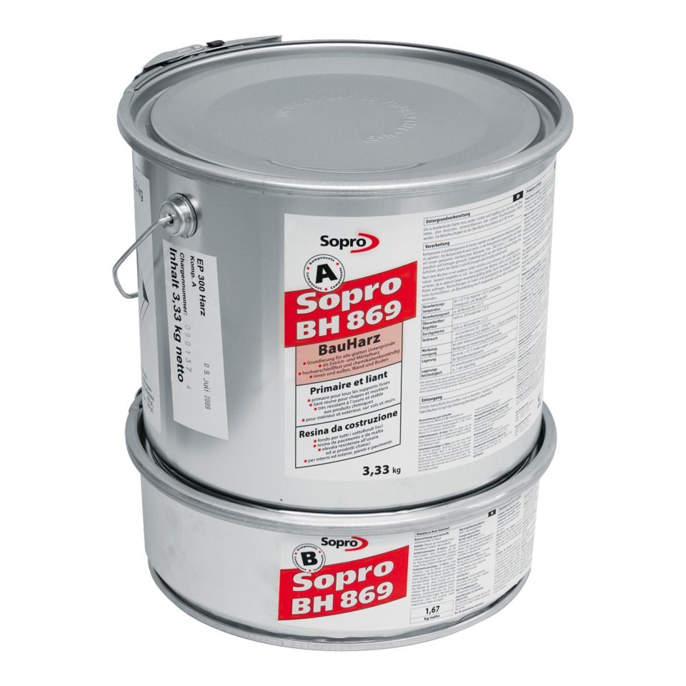 BauHarz Eimer (Kombi-Gebinde) 5 KG -