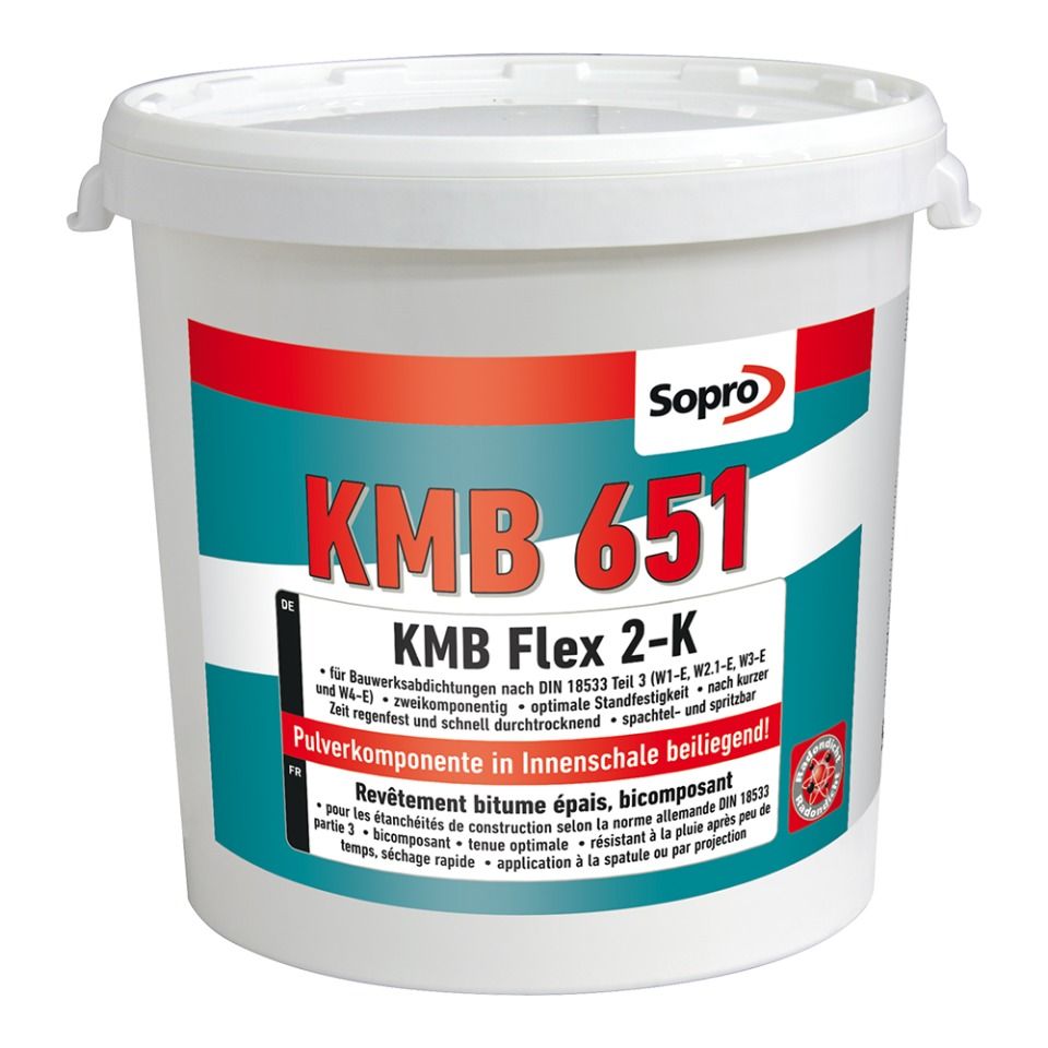 Sopro Bitumen-Dickbeschichtung KMB Flex 2-K
