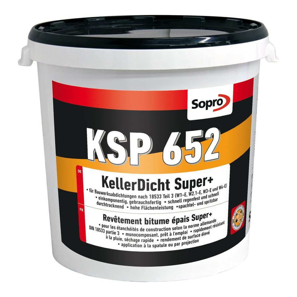 Sopro Bitumen-Dickbeschichtung Kellerdicht Super+