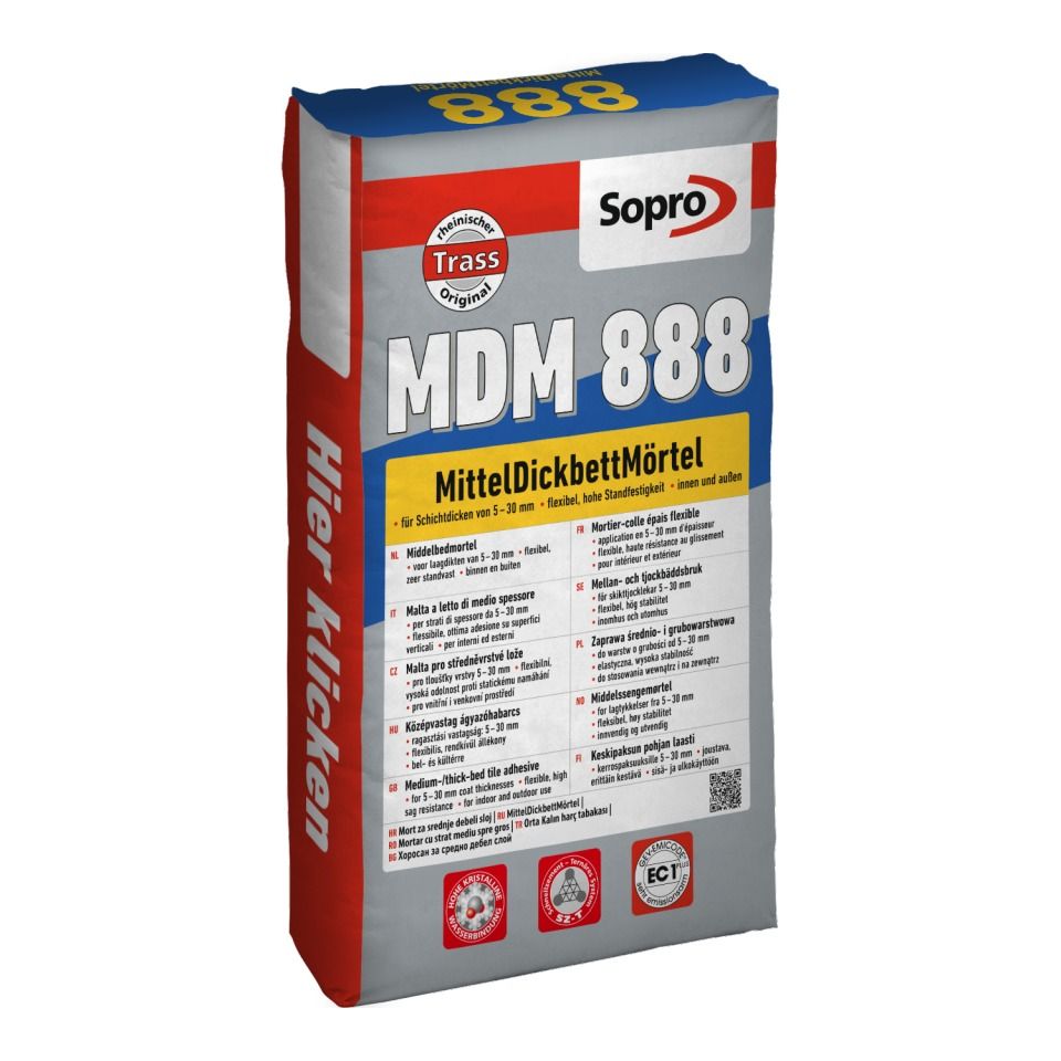 Sopro Mitteldickbettmörtel