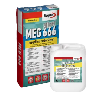 Sopro Fliesenkleber megaflex S2 turbo Silver