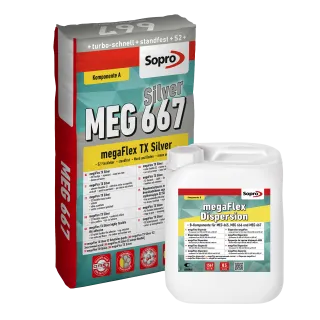 Sopro Fliesenkleber megaflex TX Silver