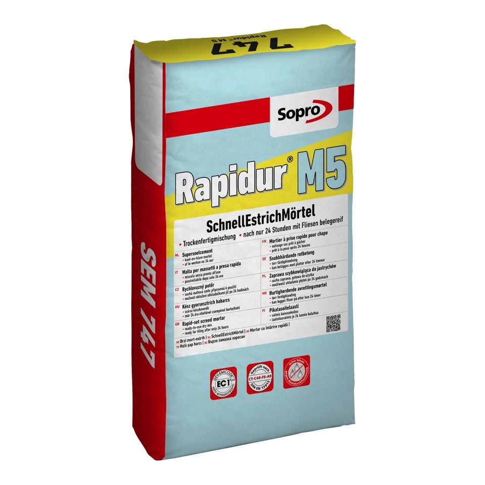 Sopro Schnellestrichmörtel Rapidur® M5