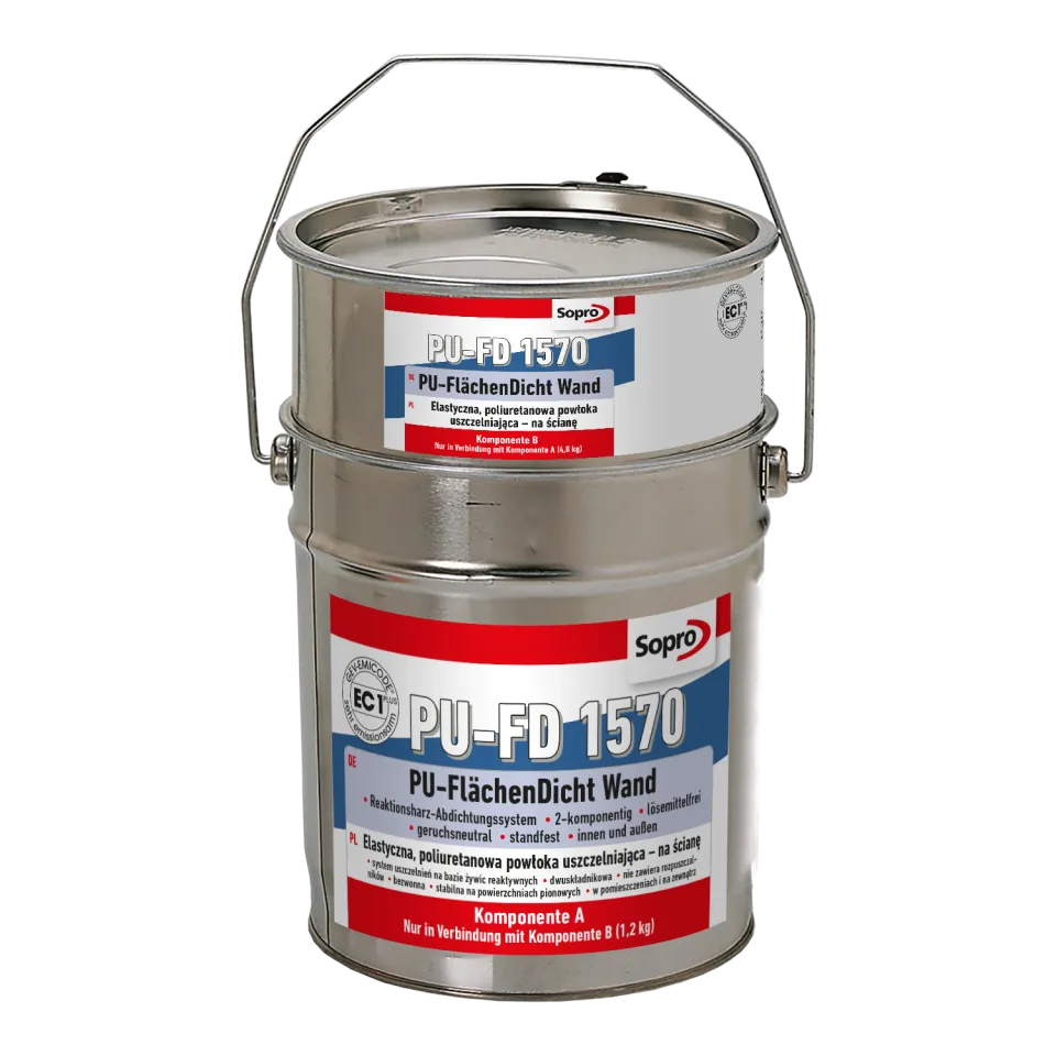 Sopro Verbundabdichtung PU-Flächendicht Sopro Verbundabdichtung PU-Flächendicht