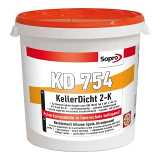 Sopro Bitumen-Dickbeschichtung Kellerdicht 2-K