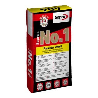 Sopro Fliesenkleber Sopro's No.1 schnell S1 Flexkleber